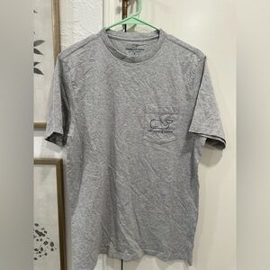 This is a classic grey vineyard vines short sleeve tee